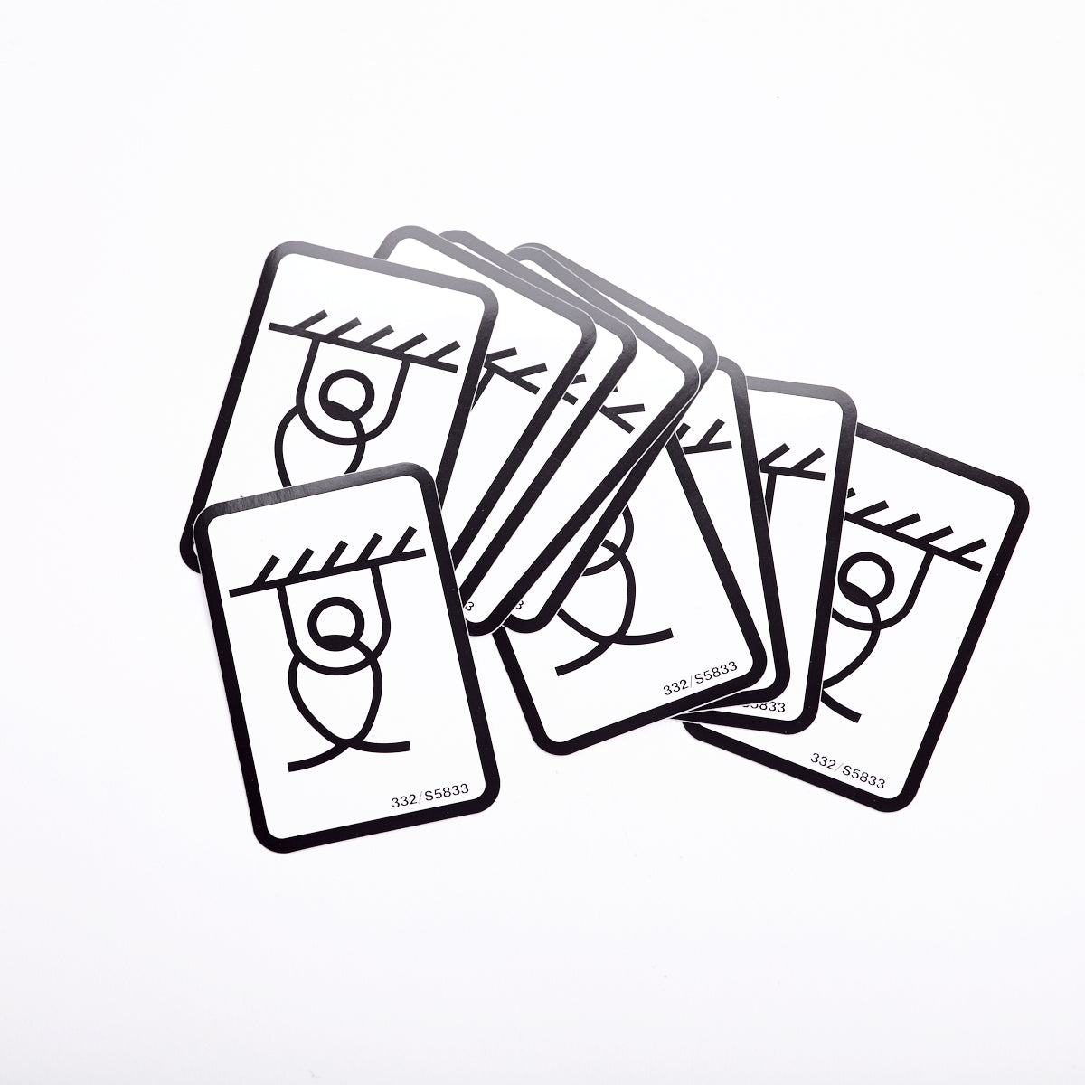 JCB Decal - Tie Down Label