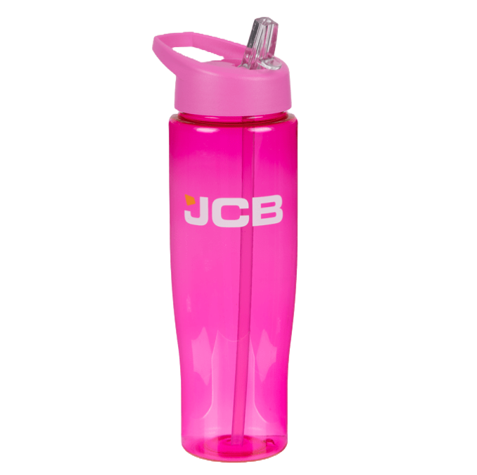JCB Pink Water Bottle