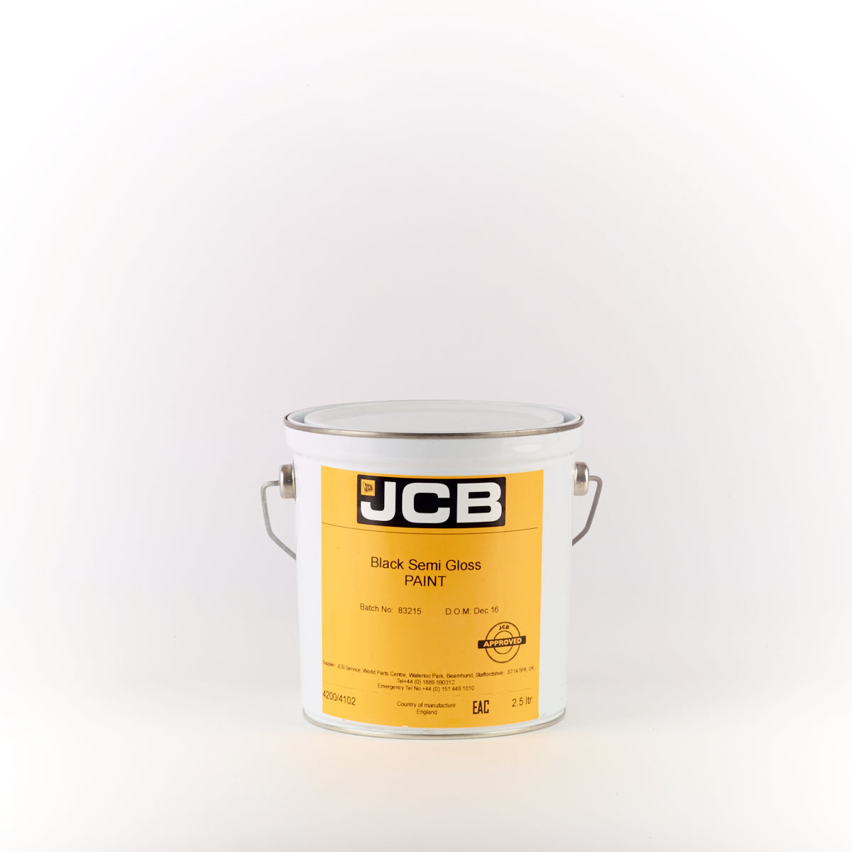 JCB Black Paint 2.5L