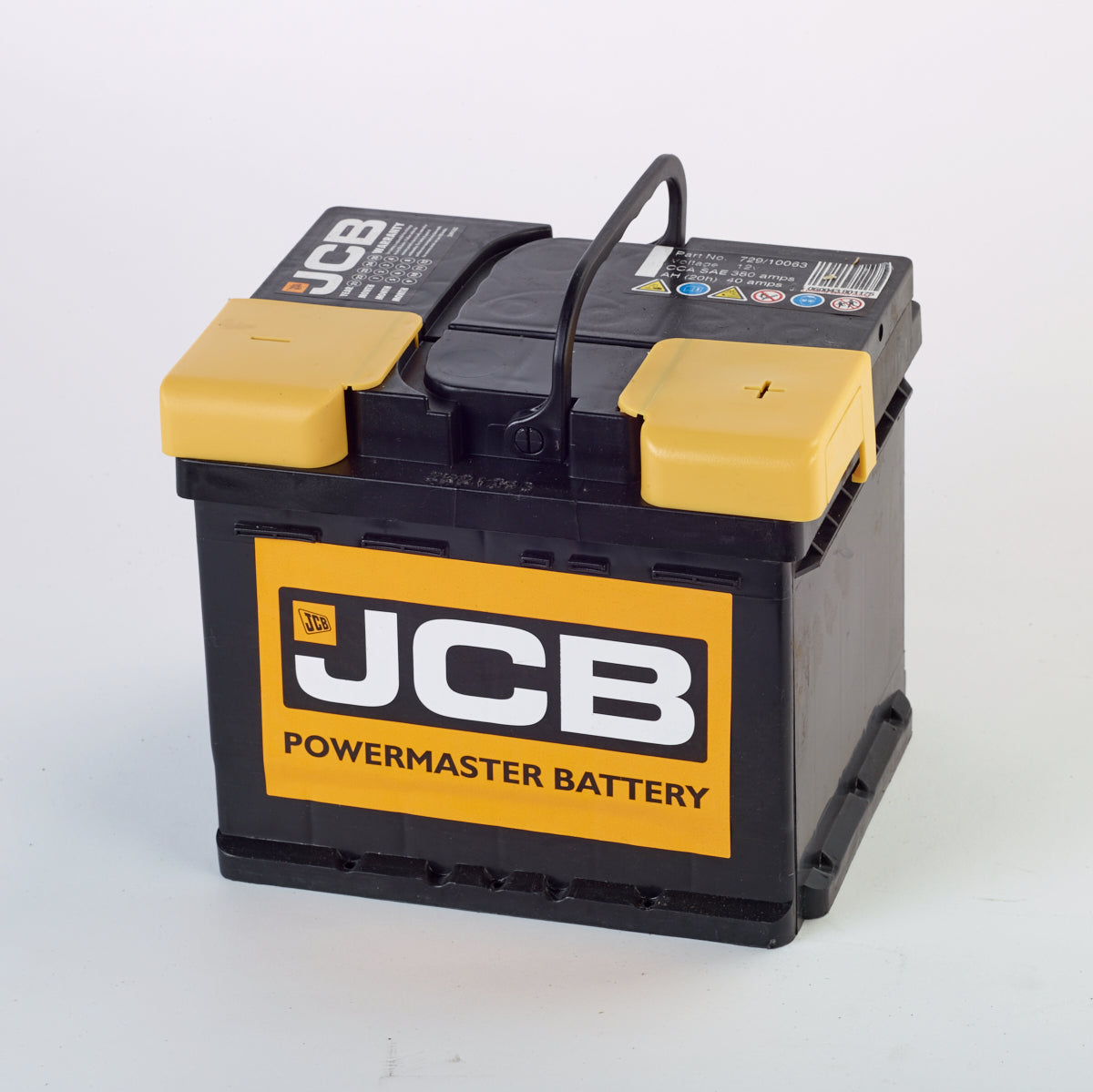 JCB Powermaster Battery - 380CCA, 40Ah