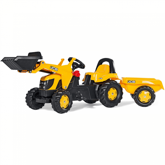 JCB  Front Loader with Trailer Kids Ride on
