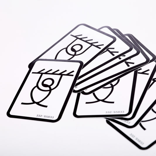 JCB Decal - Tie Down Label