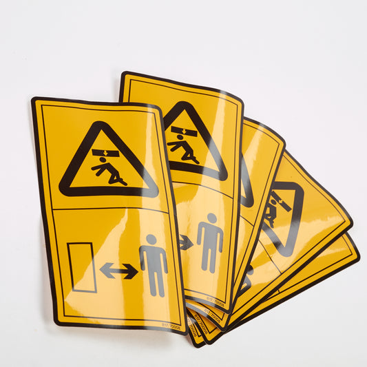 JCB Warning Decal - Do Not Jump Start